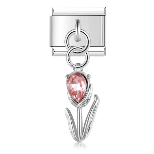 Discover the Tulip Garden Charm Bracelet: A Floral Journey