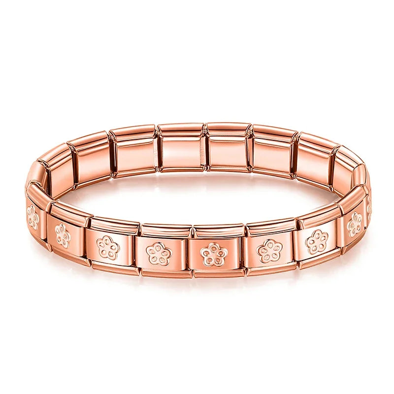 9mm Italian Style Charm Bangle