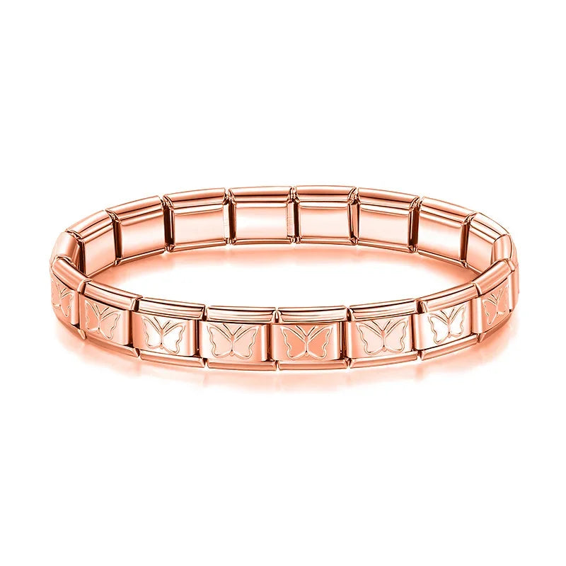 9mm Italian Style Charm Bangle