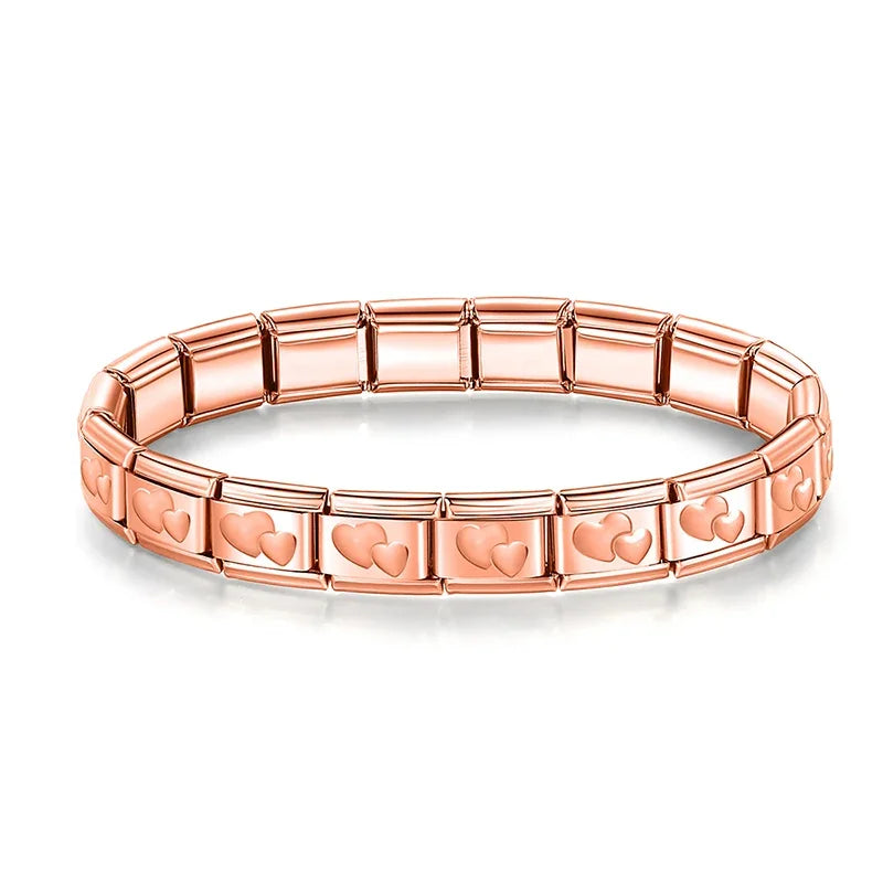 9mm Italian Style Charm Bangle