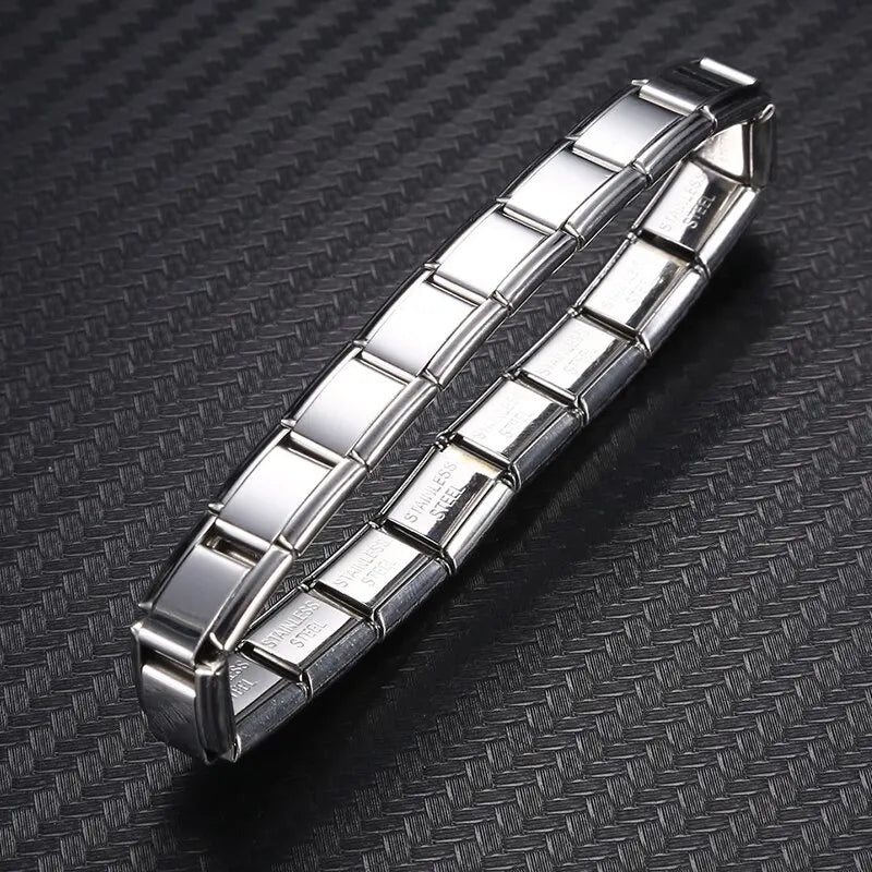 9mm Silver Chain