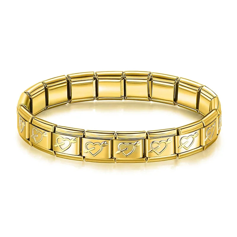 9mm Italian Style Charm Bangle