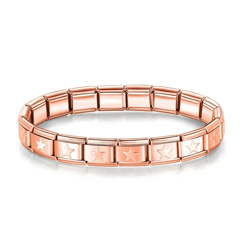 9mm Italian Style Charm Bangle