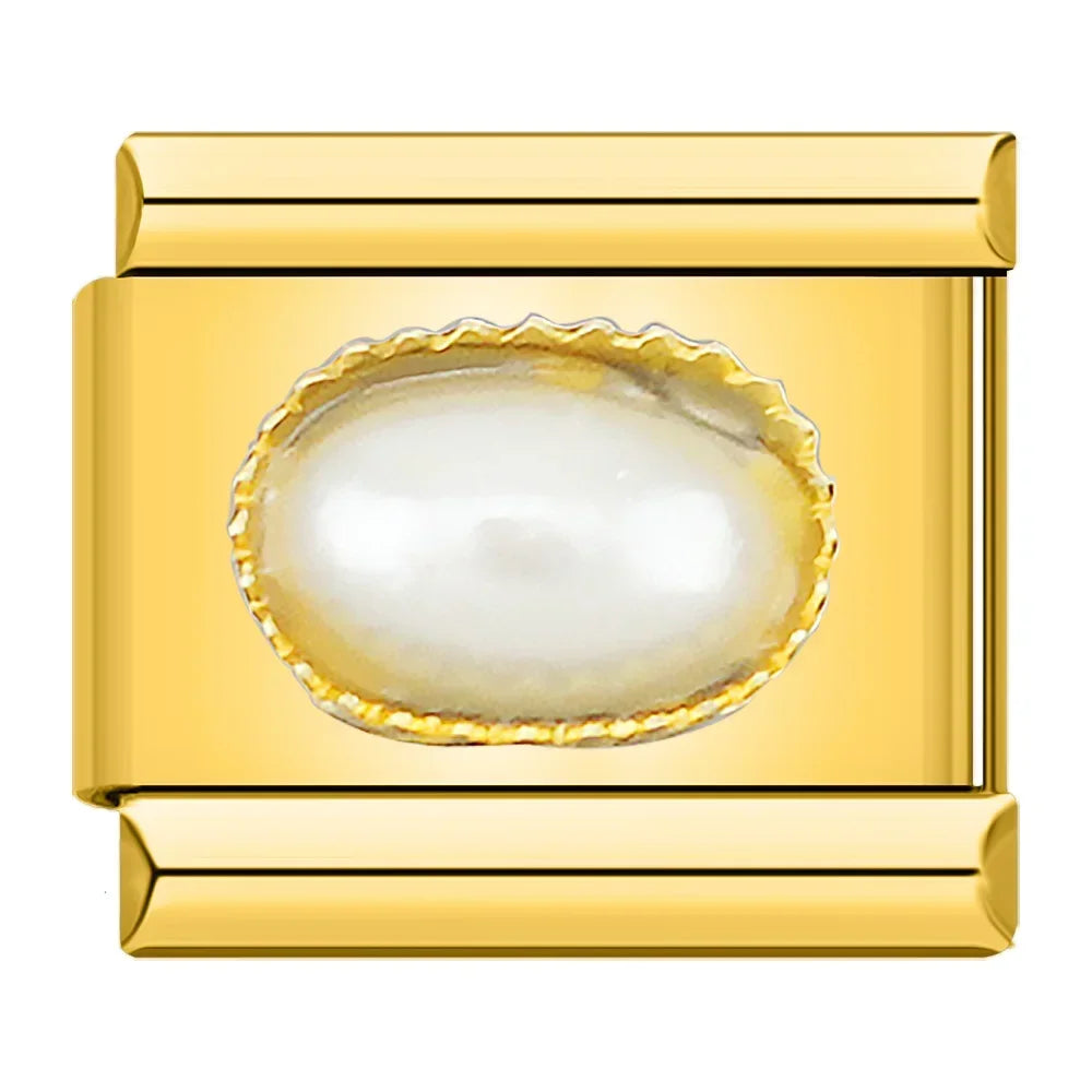 Perle CZ Gold