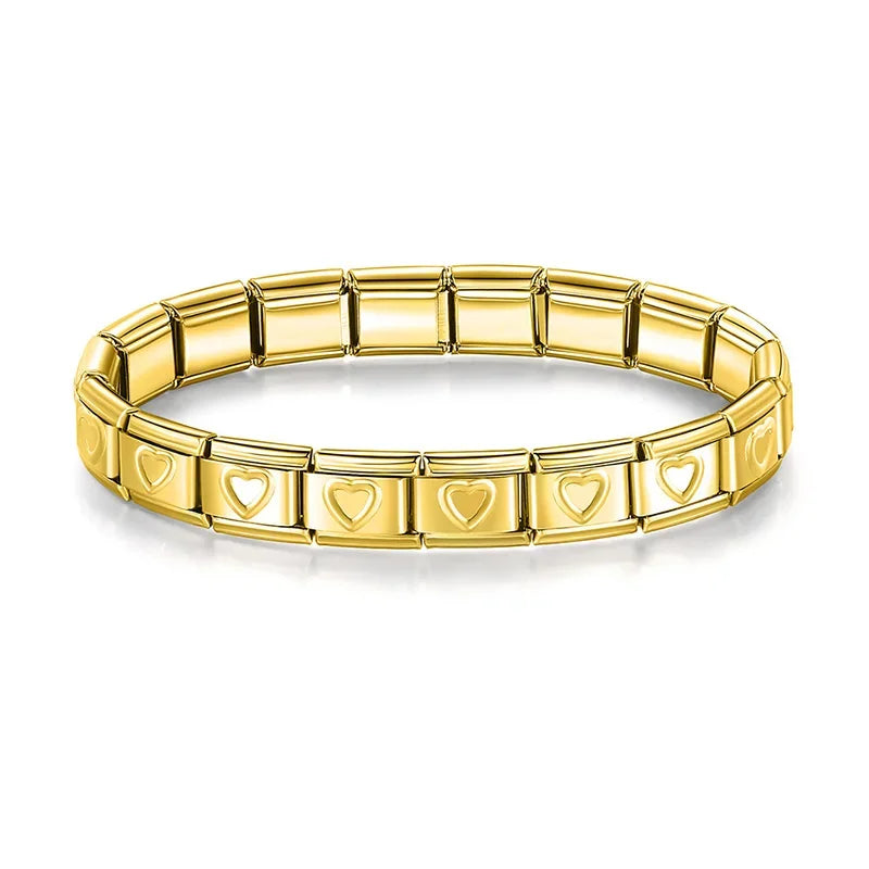 9mm Italian Style Charm Bangle