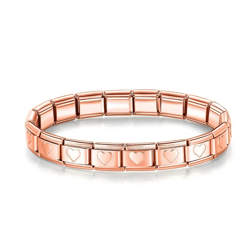 9mm Italian Style Charm Bangle