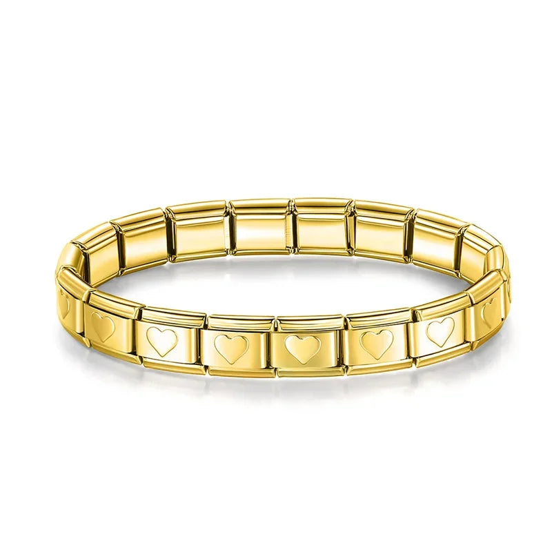 9mm Italian Style Charm Bangle