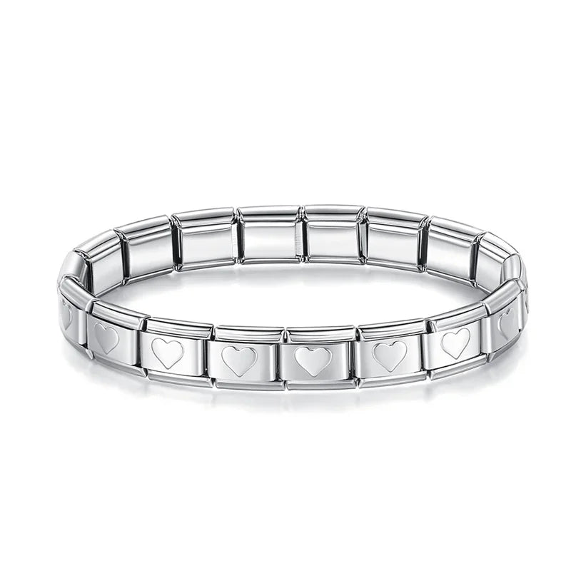 9mm Italian Style Charm Bangle