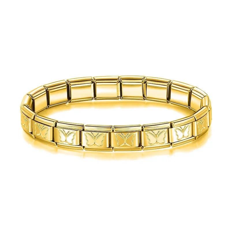 9mm Italian Style Charm Bangle