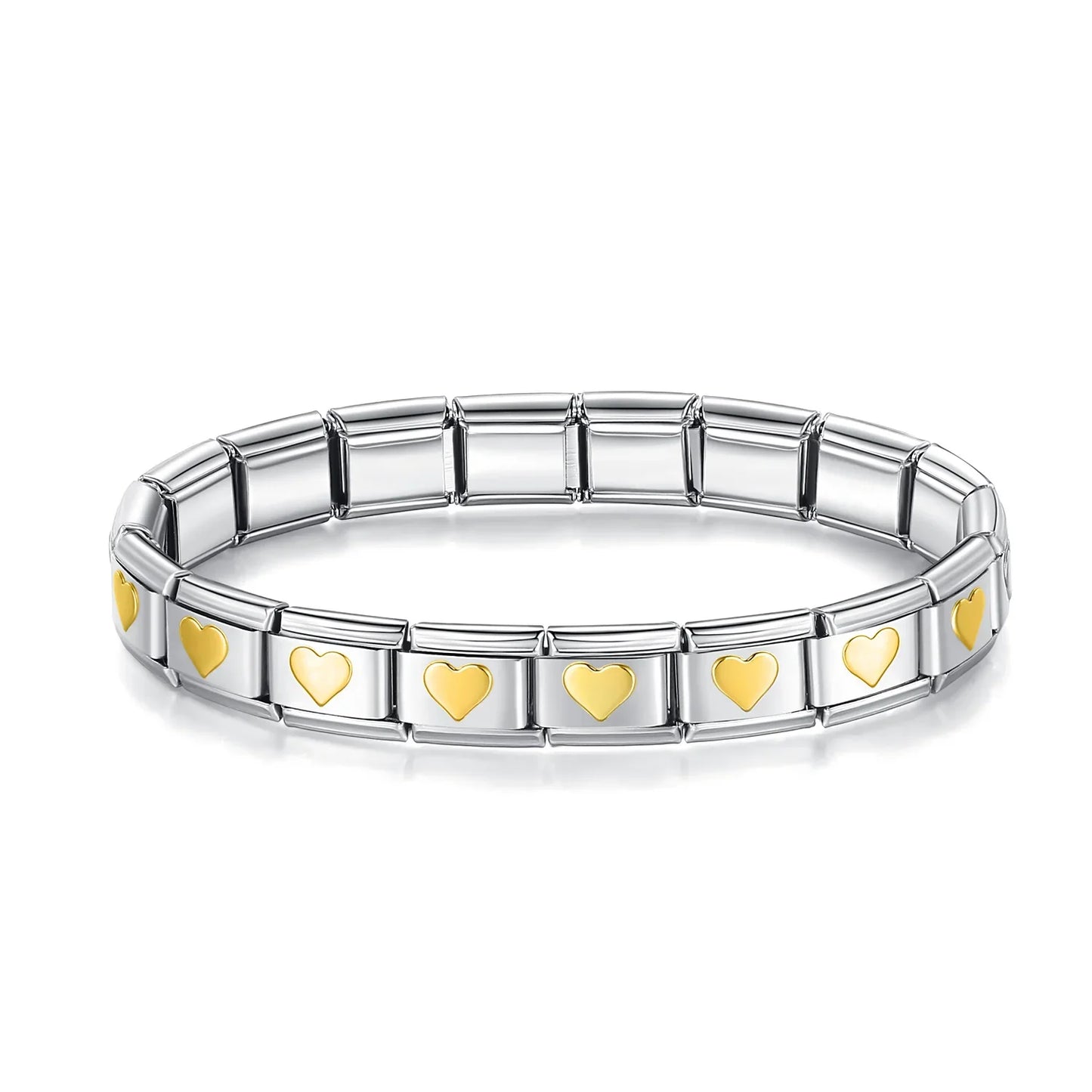 Italian Style Bracelet – Stainless Steel, Waterproof, No Fading