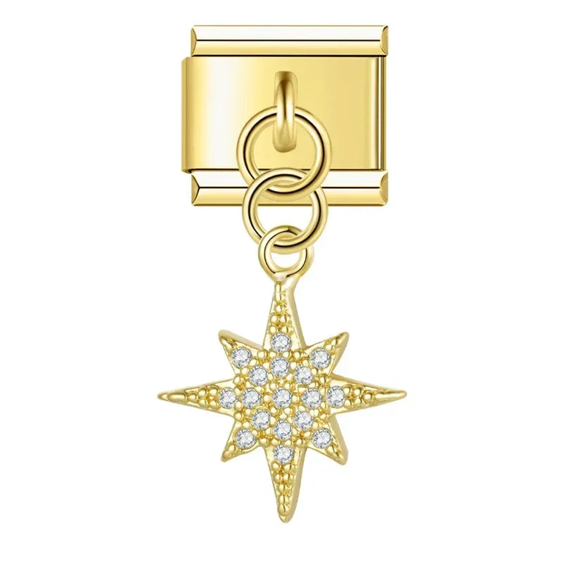 Ozean - Stern Gold Armband