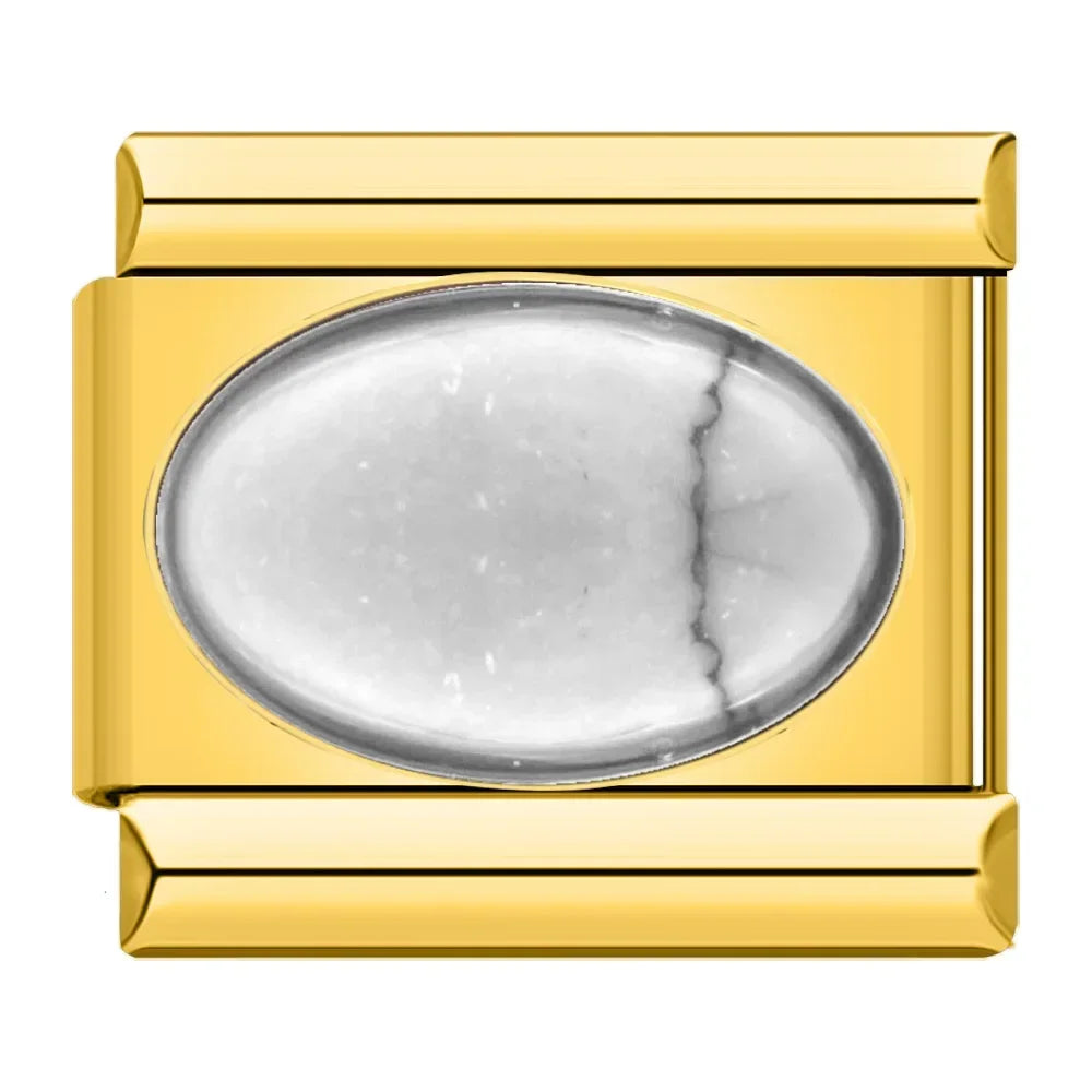 Weißes Zirkonia-Gold