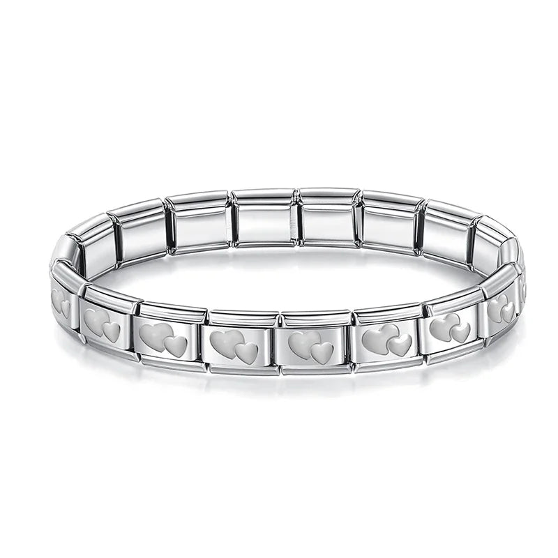 9mm Italian Style Charm Bangle