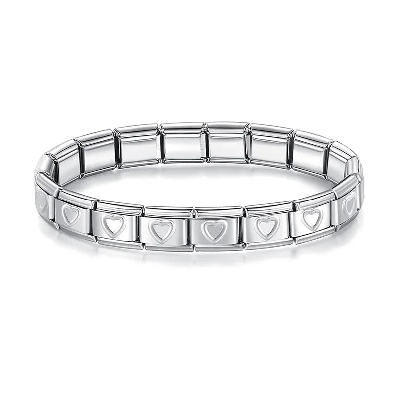 9mm Italian Style Charm Bangle
