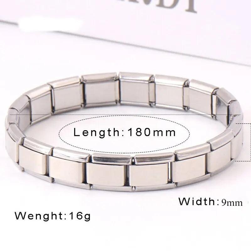9mm Silver Chain