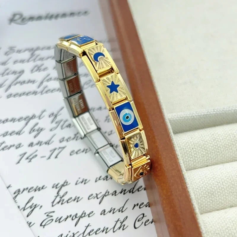 Ozean - Stern Gold Armband