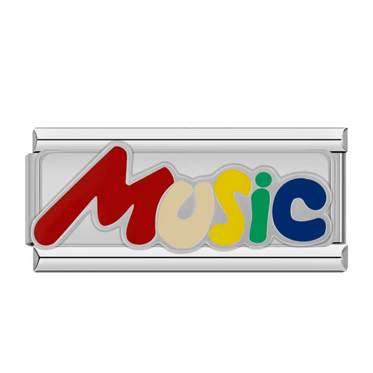 Italienisches Bettelarmband – Musik symbolisiert Harmonie, Ausdruck und emotionale Verbindung.