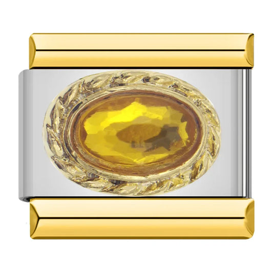 Gelbgold mit Zirkonia