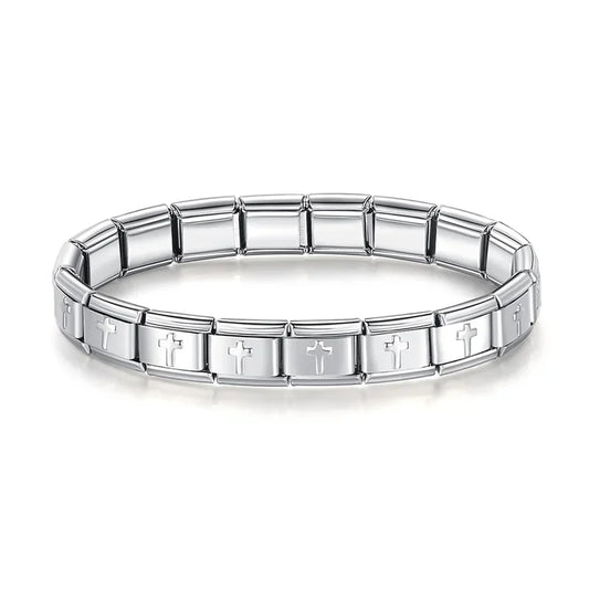 9mm Italian Style Charm Bangle