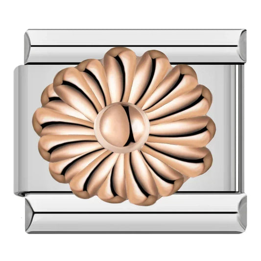 Copper Daisy Petal Charm