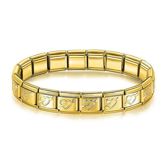 9mm Italian Style Charm Bangle