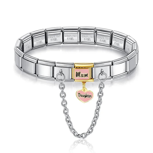 Family Stainless Steel Bracelet