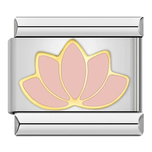 Pink Lotus Petal Charm