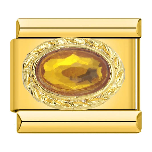 Oval Topaz CZ