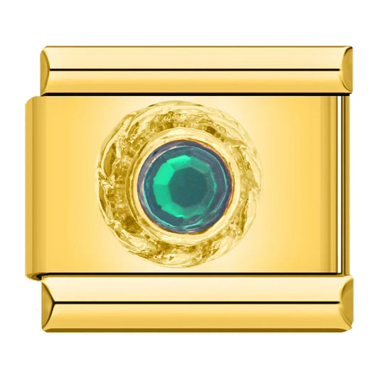 Runder Viridian CZ
