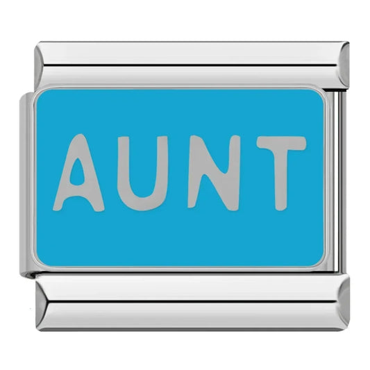 TANTE Blauer Herz Charm