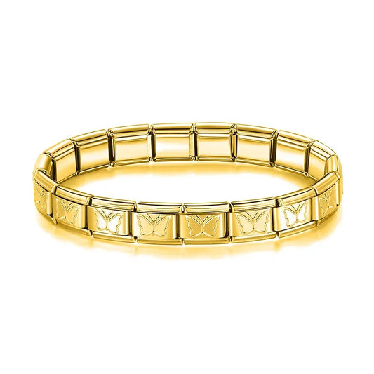 9mm Italian Style Charm Bangle