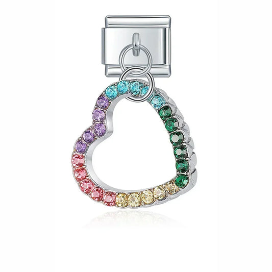 Rainbow Heartdrop