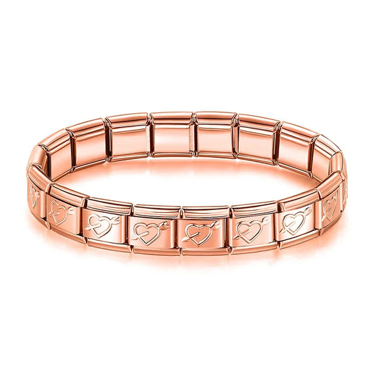 9mm Italian Style Charm Bangle