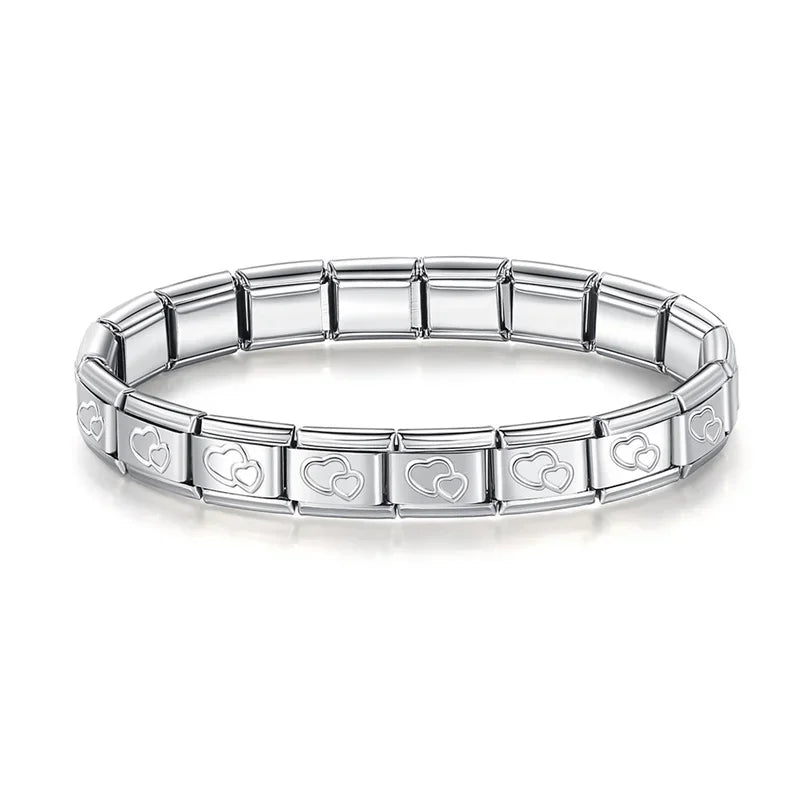 9mm Italian Style Charm Bangle