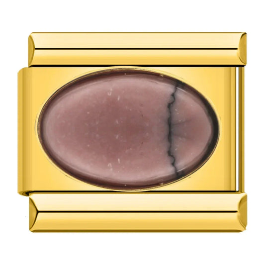 Oval Taupe CZ
