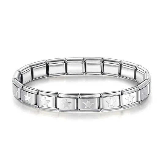 9mm Italian Style Charm Bangle
