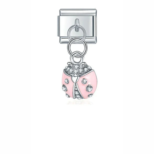 Blush Bug Charm