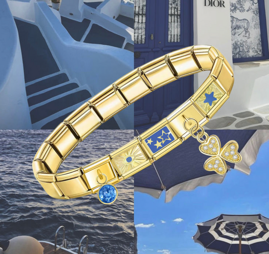 Ozean - Stern Gold Armband